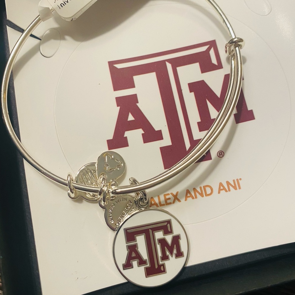 Alex & Ani Texas A&M bracelet
